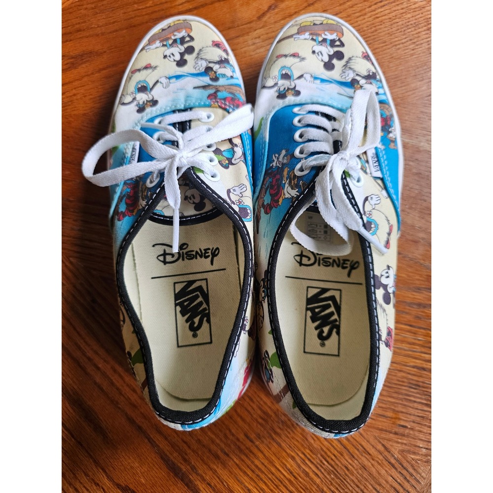 Vans x Disney Mickey Minnie Mouse Tropical aloha Hawaiian Womens 9 mens 7.5 - Picture 5 of 10